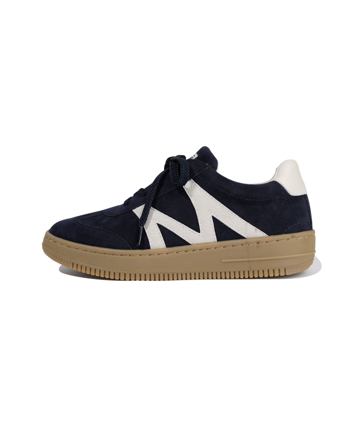 마리떼 키즈(MARITHÉ KIDS) KIDS M LOGO SUEDE SNEAKERS navy