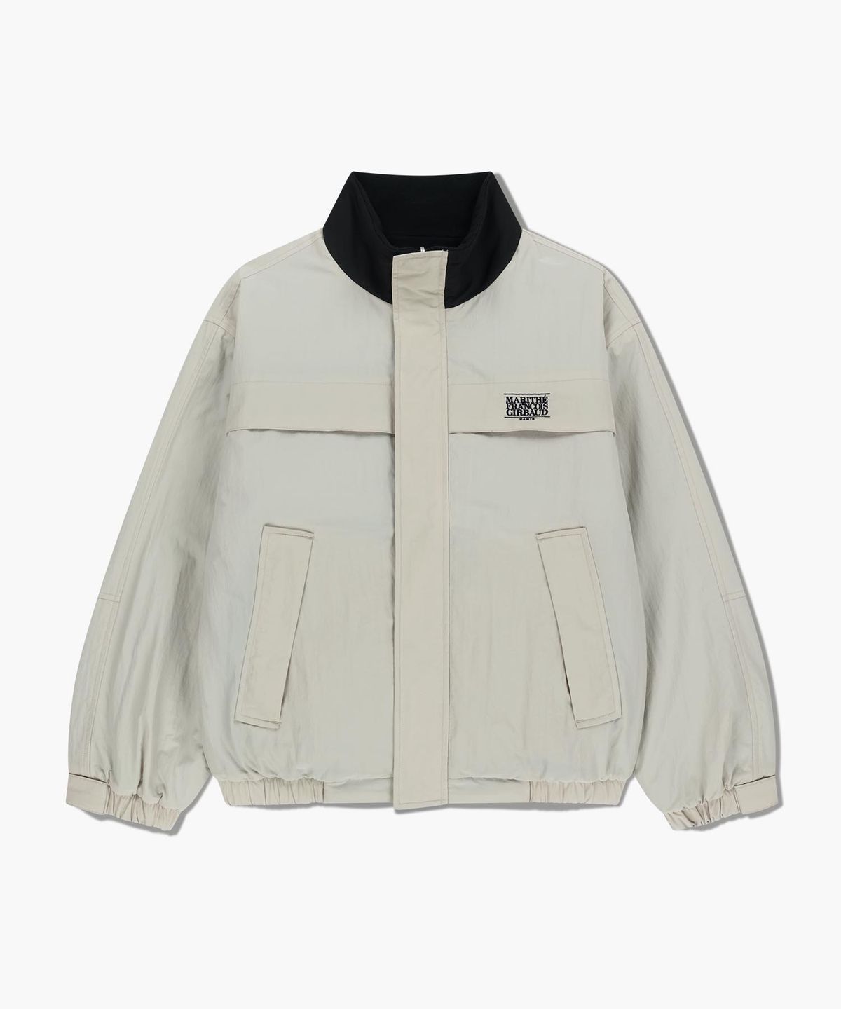 마리떼 프랑소와 저버(MARITHÉ + FRANҪOIS GIRBAUD) CLASSIC LOGO REVERSIBLE SAILING JACKET light beige