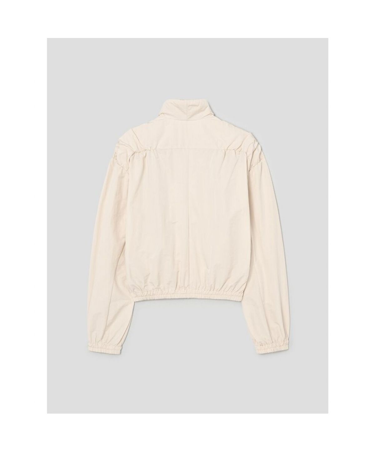 앙개(ANGGAE) Solid  ZipUp  Ivory