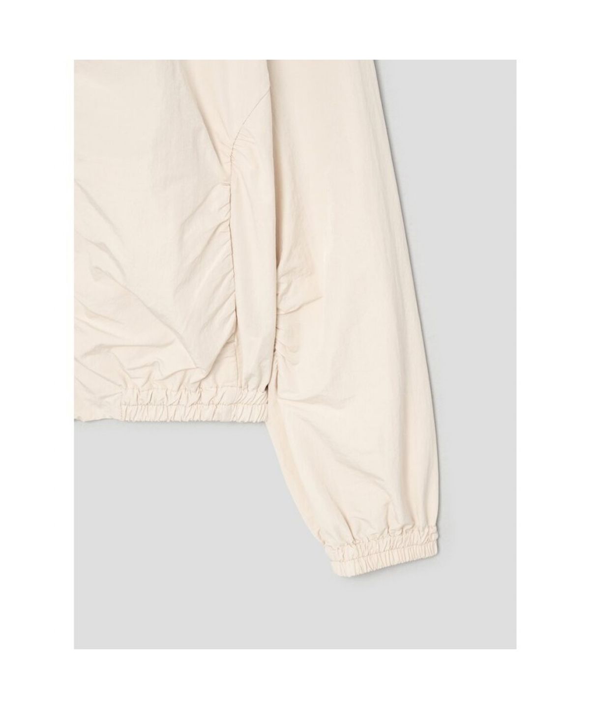 앙개(ANGGAE) Solid  ZipUp  Ivory