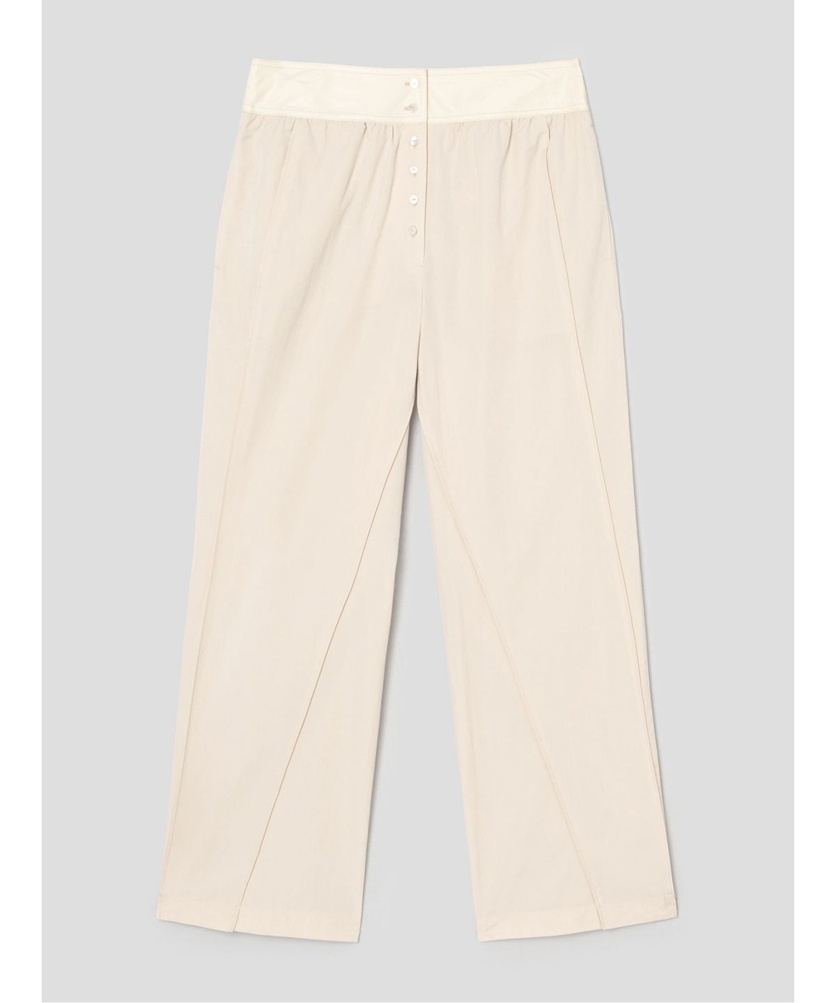 앙개(ANGGAE) Solid Lounge Pants  Ivory