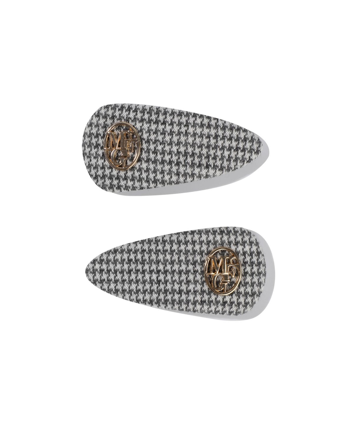 마리떼 키즈(MARITHÉ KIDS) KIDS W CIRCLE LOGO HAIR PIN 2PACK check