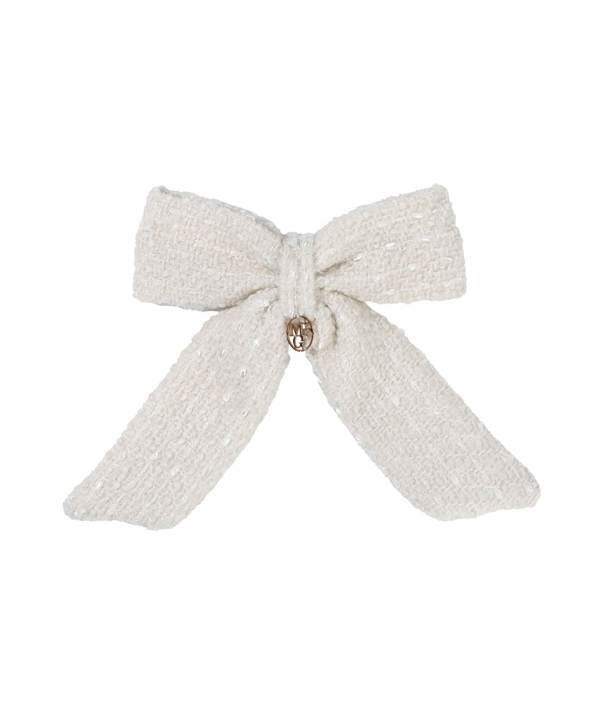 마리떼 키즈(MARITHÉ KIDS) KIDS W TWEED HAIR CLIP cream