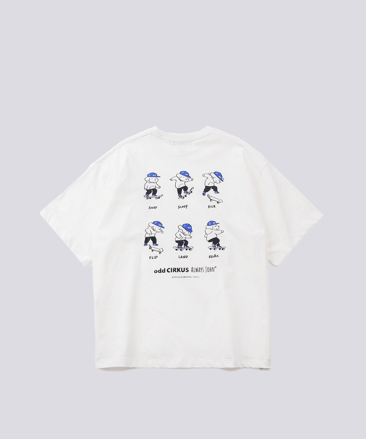 오드서커스(odd CIRKUS) ALWAYS JOHN Ollie Graphic Tee