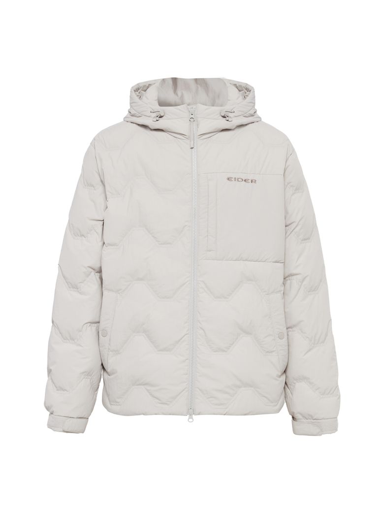 THERMOLOCK (써모락) 남성 슬림 후디 블렌드 다운 자켓_Grayish BEIGE