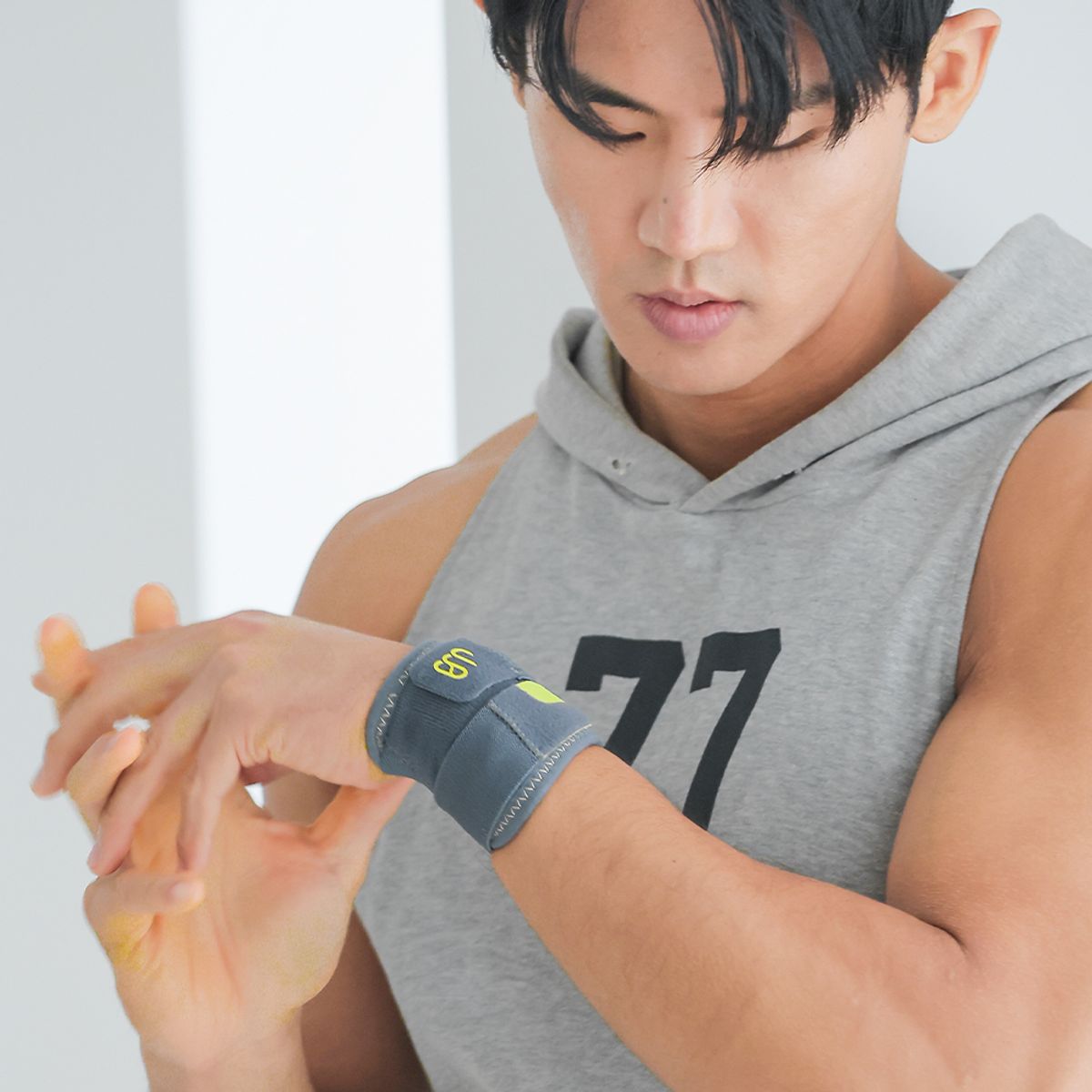 빔핏(BEAMFIT) 손목 보호대 더블 스트랩 WRB-99