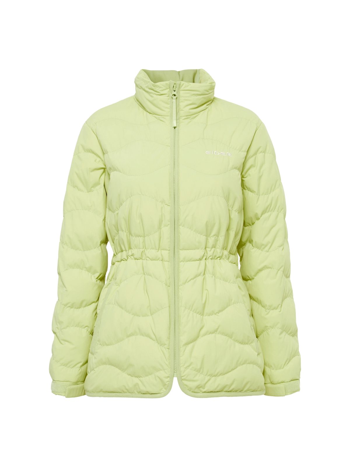 아이더(EIDER) THERMOLOCK (써모락) 여성 슬림 블렌드 다운 자켓_Yellow Green