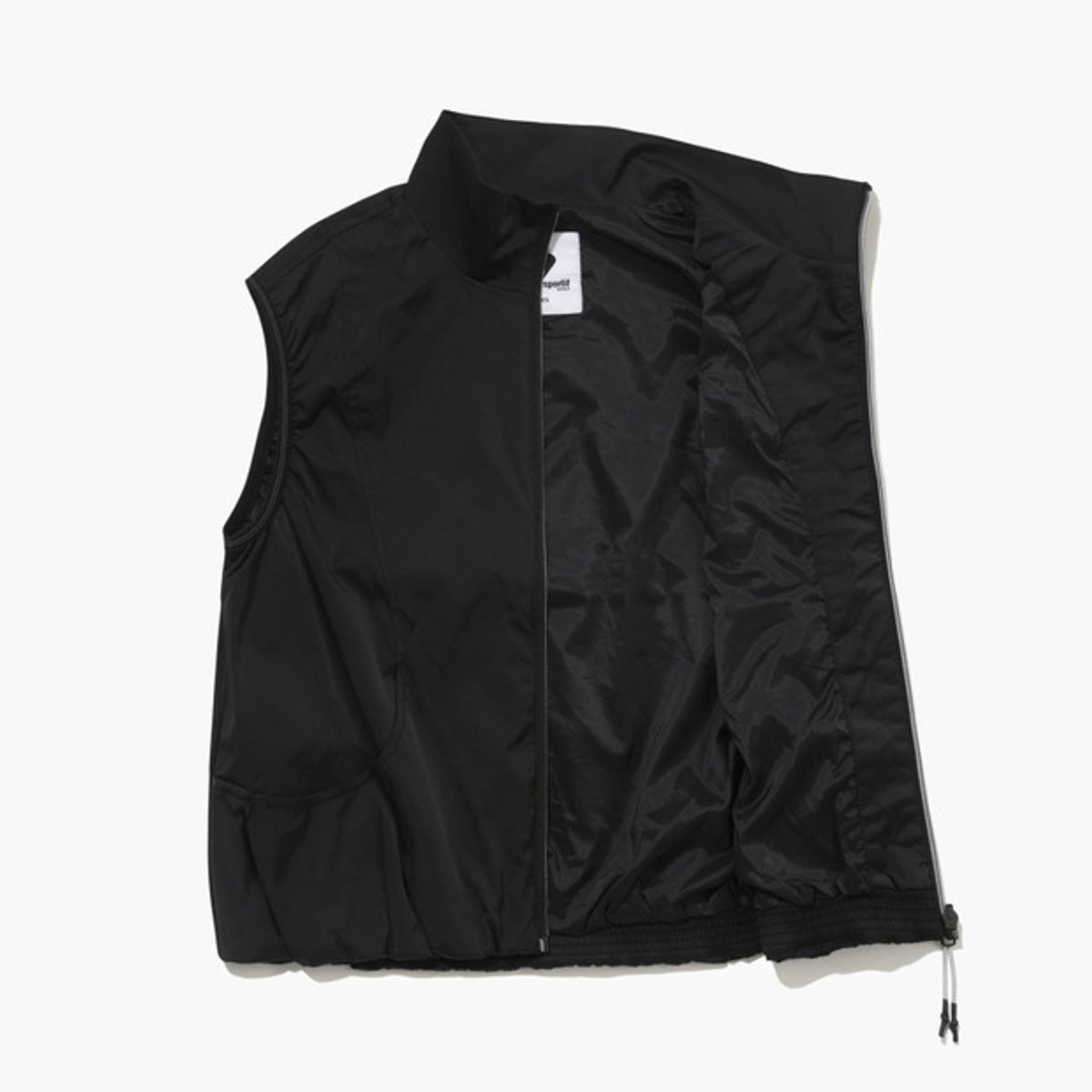 르꼬끄 골프(LECOQ GOLF) 여성 우븐 풀집업 베스트 (GQ322LWV91)