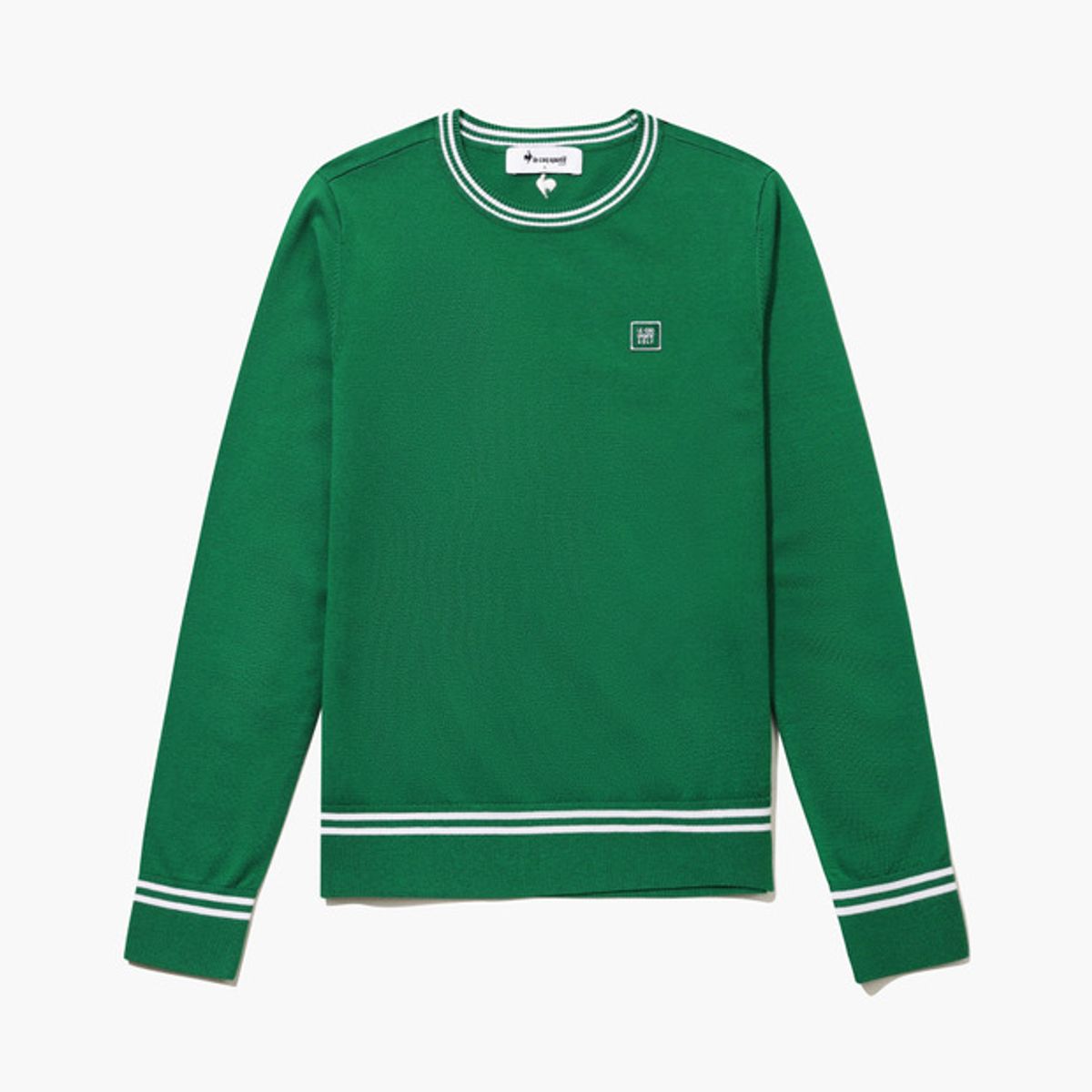 르꼬끄 골프(LECOQ GOLF) 여성 에센셜 라운드 긴팔 스웨터 (GQ322LKP99)
