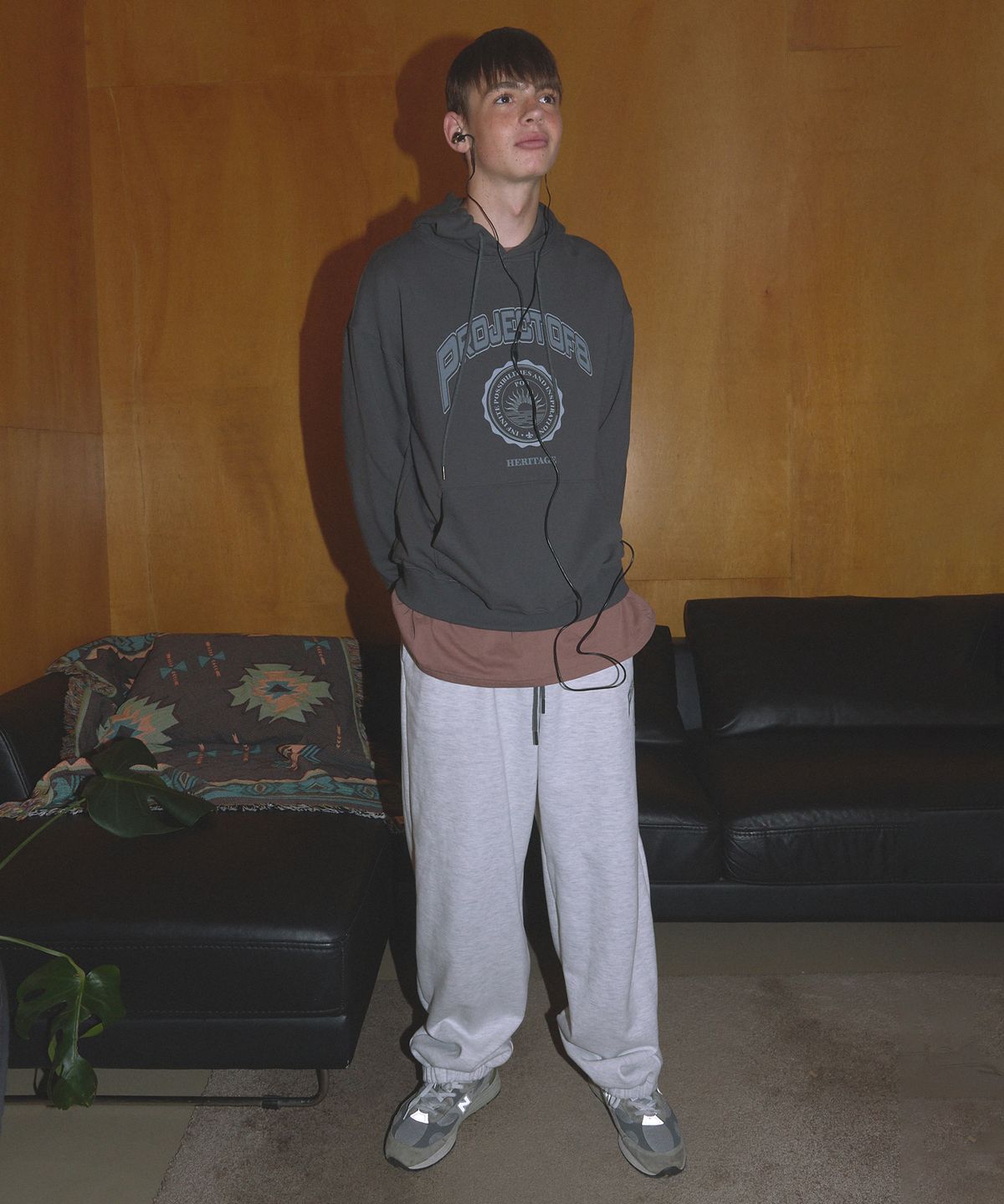 피오팔(PO8) AUTHENTIC SWEATPANTS - LIGHT GREY