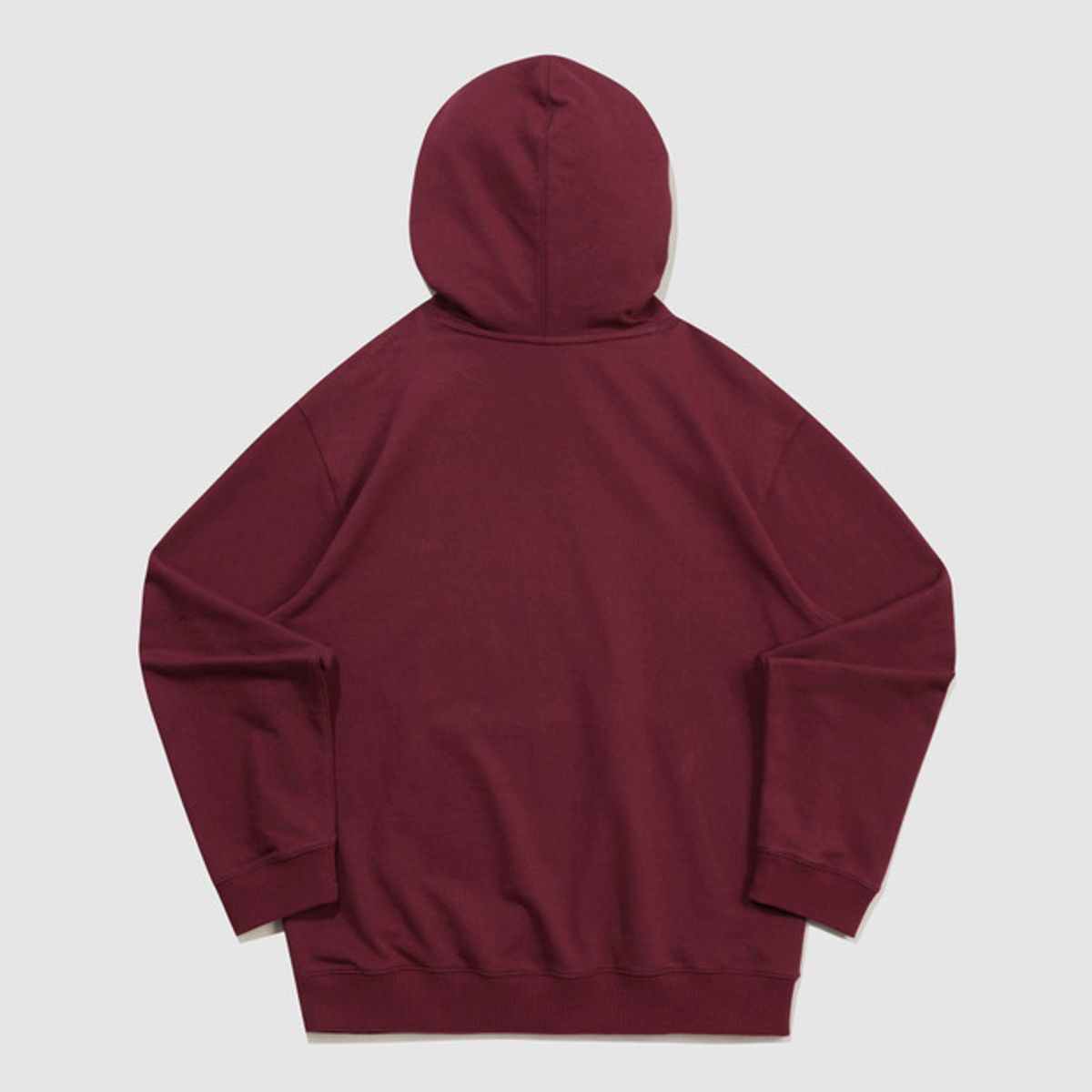 엄브로(UMBRO) 에센셜 스몰로고 후드티셔츠 버건디(UQ323CHD92)
