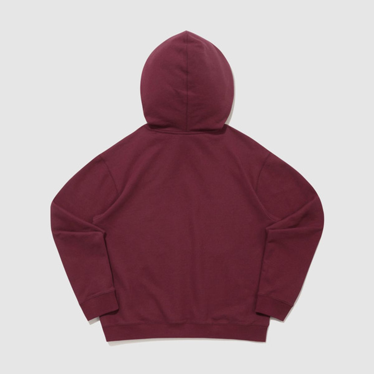 엄브로(UMBRO) 에센셜 스몰로고 후드티셔츠 버건디(UQ323CHD92)