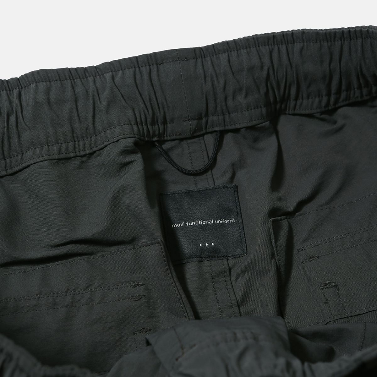 모이프(MOIF) [AW25] OVER SUPPLY PANTS / CHARCOAL