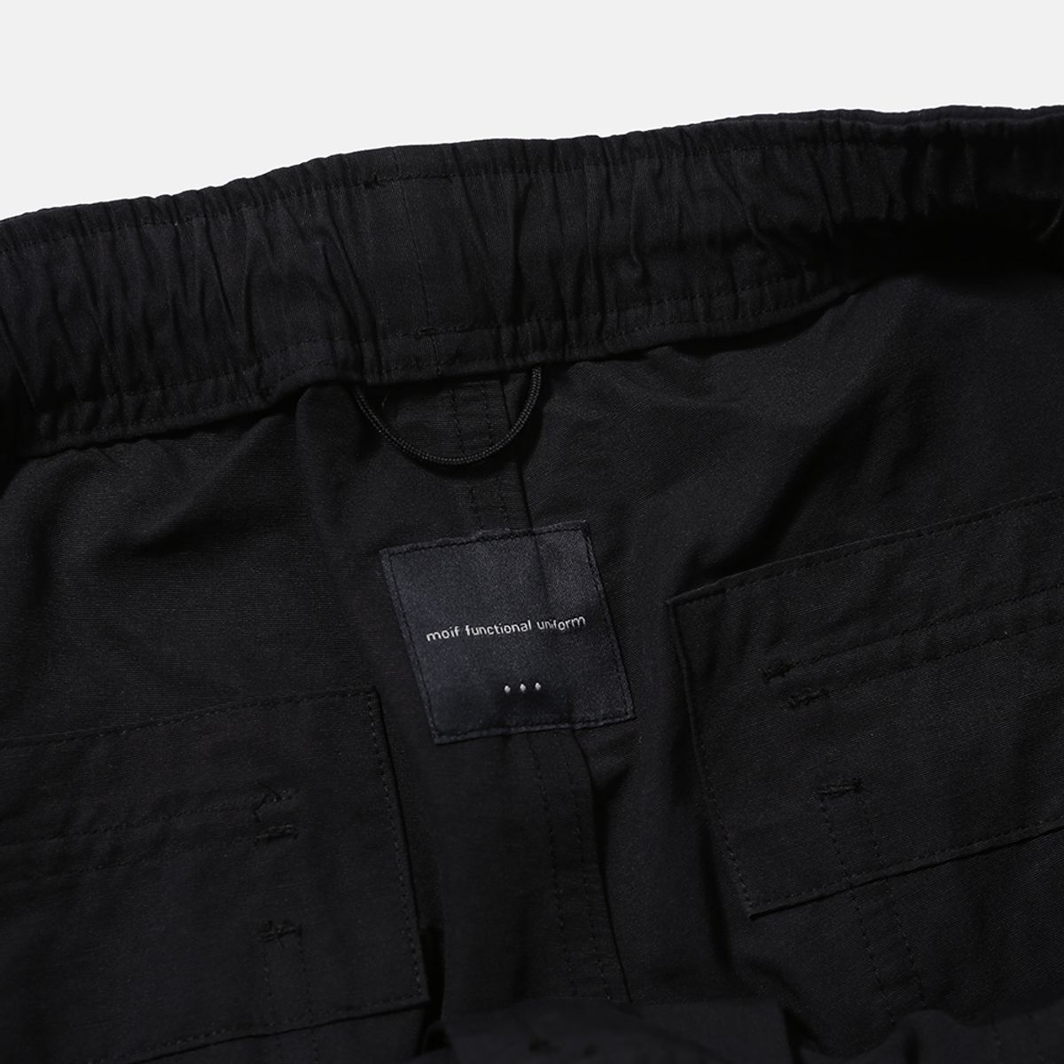 모이프(MOIF) [AW25] OVER SUPPLY PANTS / BLACK