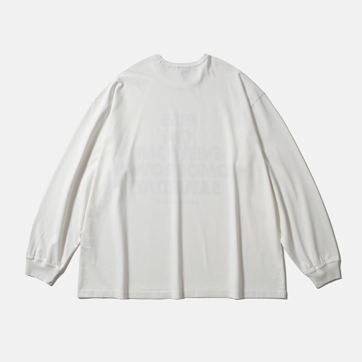 모이프(MOIF) [AW25] POETS L/S TEE / OFF WHITE