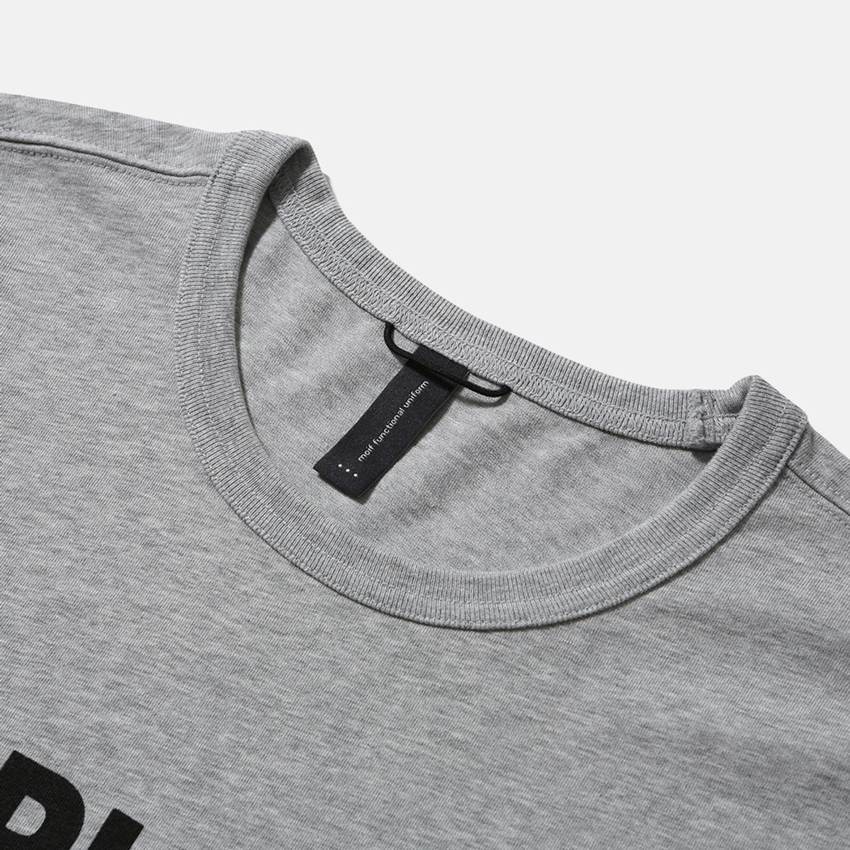 모이프(MOIF) [AW25] POETS L/S TEE / HEATHER GRAY