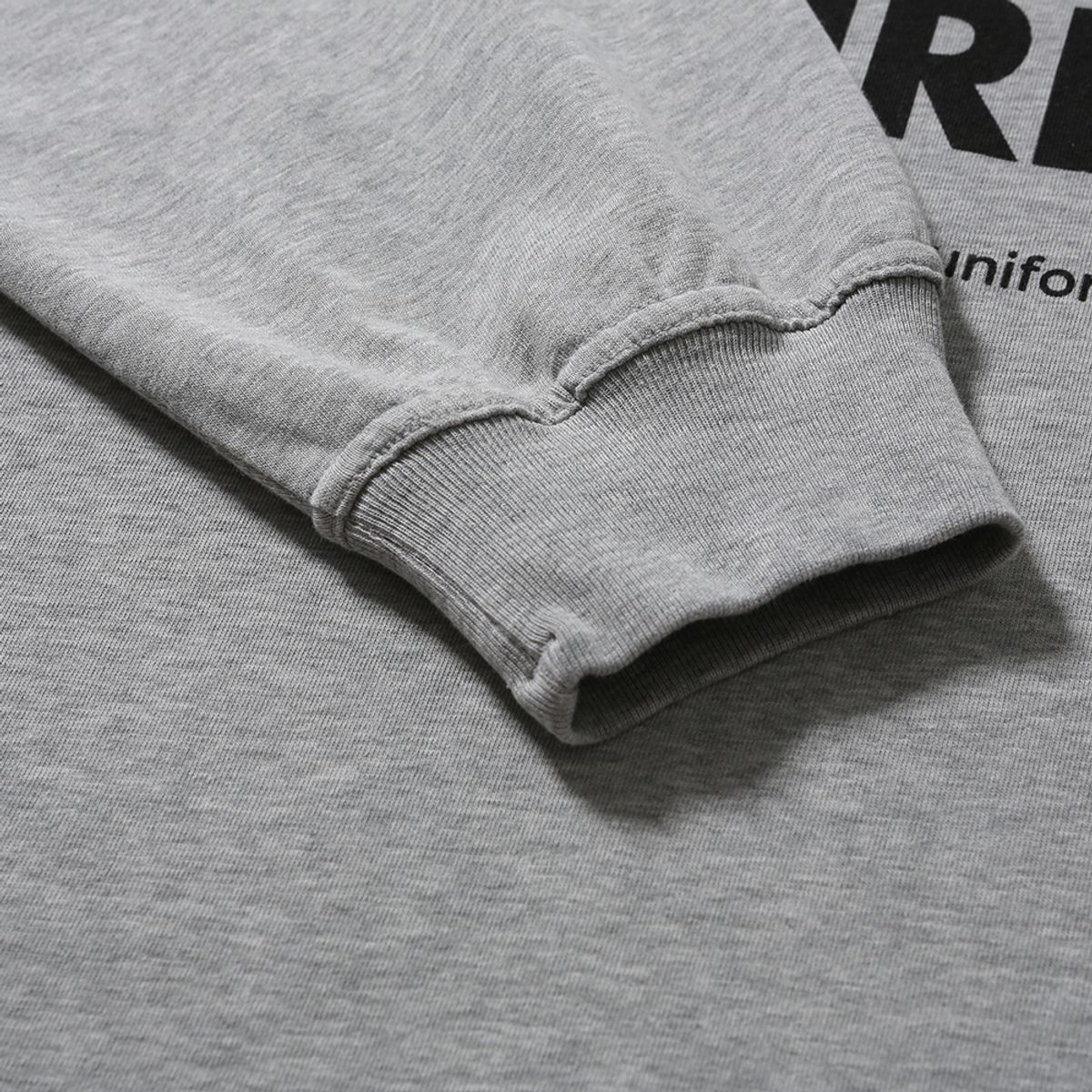 모이프(MOIF) [AW25] POETS L/S TEE / HEATHER GRAY