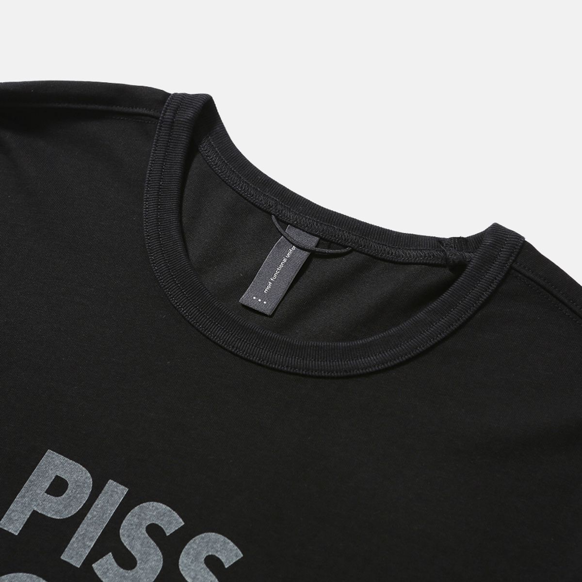 모이프(MOIF) [AW25] POETS L/S TEE / BLACK