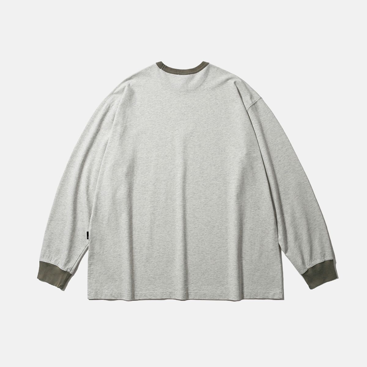 모이프(MOIF) [AW25] RINGER L/S TEE / HEATHER OATMEAL