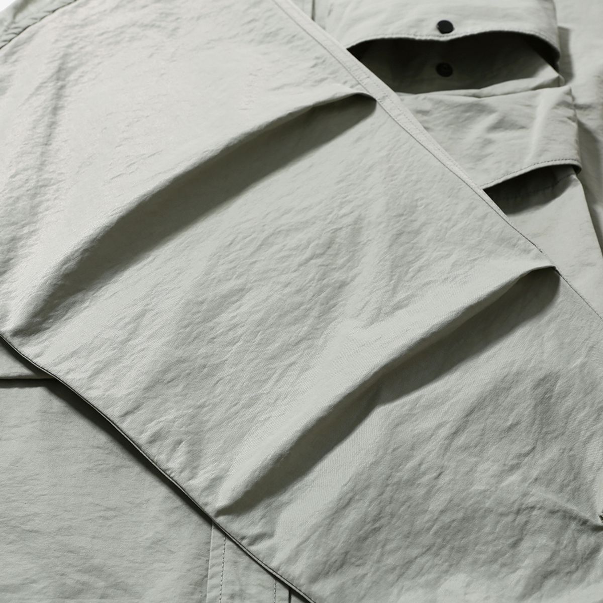 모이프(MOIF) [AW25] GEAR POCKET SHIRT / LIGHT TAUPE