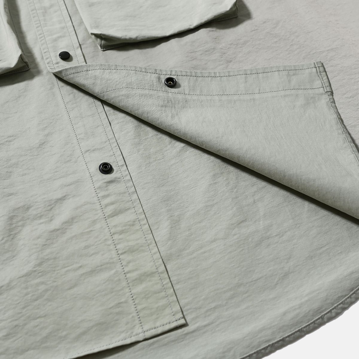 모이프(MOIF) [AW25] GEAR POCKET SHIRT / LIGHT TAUPE