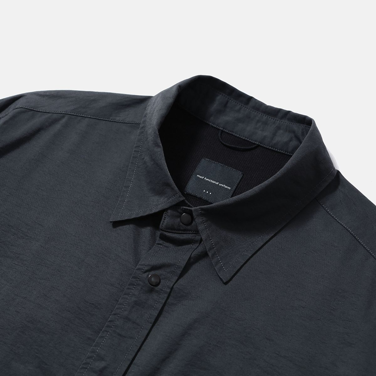 모이프(MOIF) [AW25] GEAR POCKET SHIRT / IRON GRAY