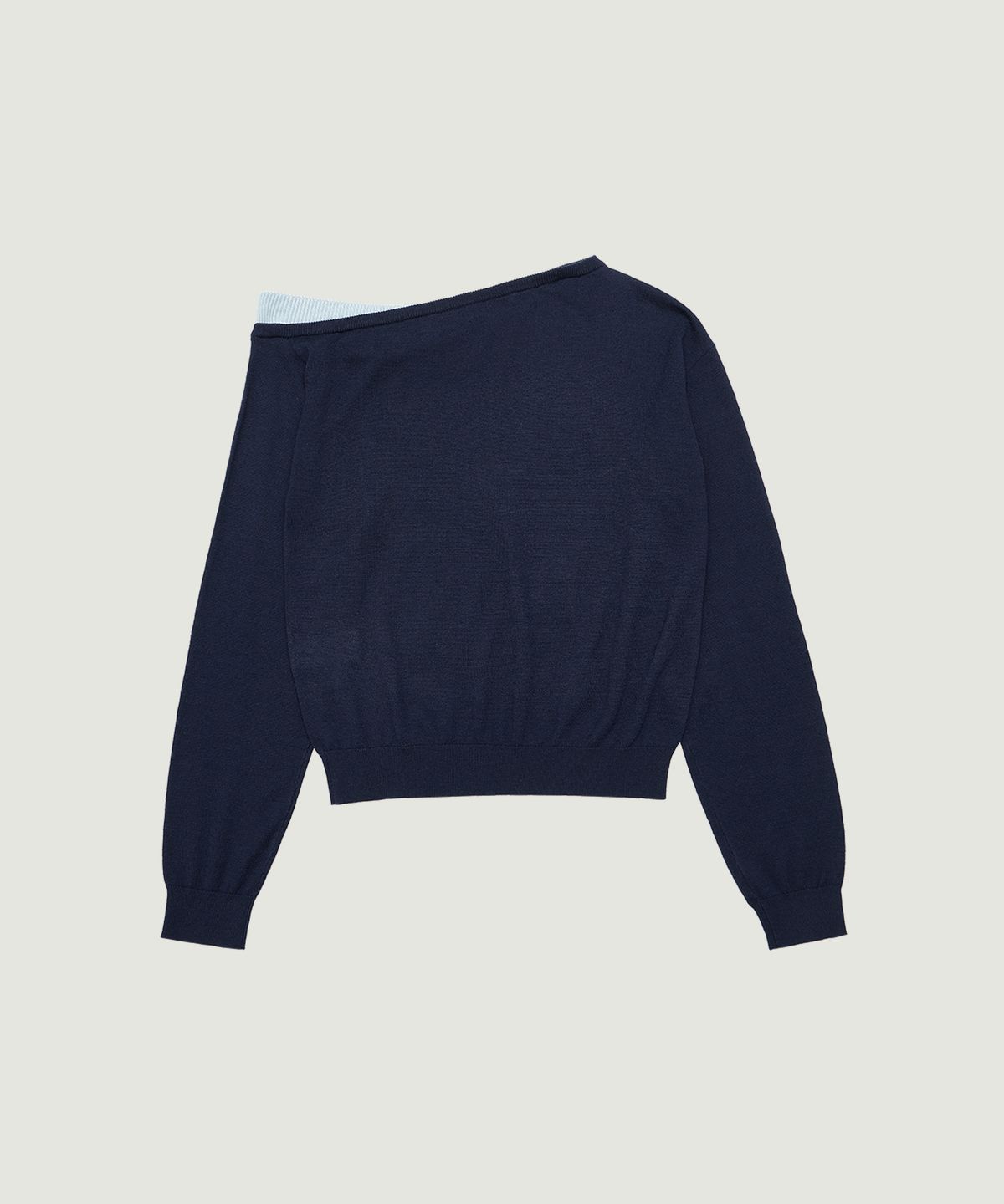 그로브(GROVE) EDEN COMBI KNIT (NAVY)