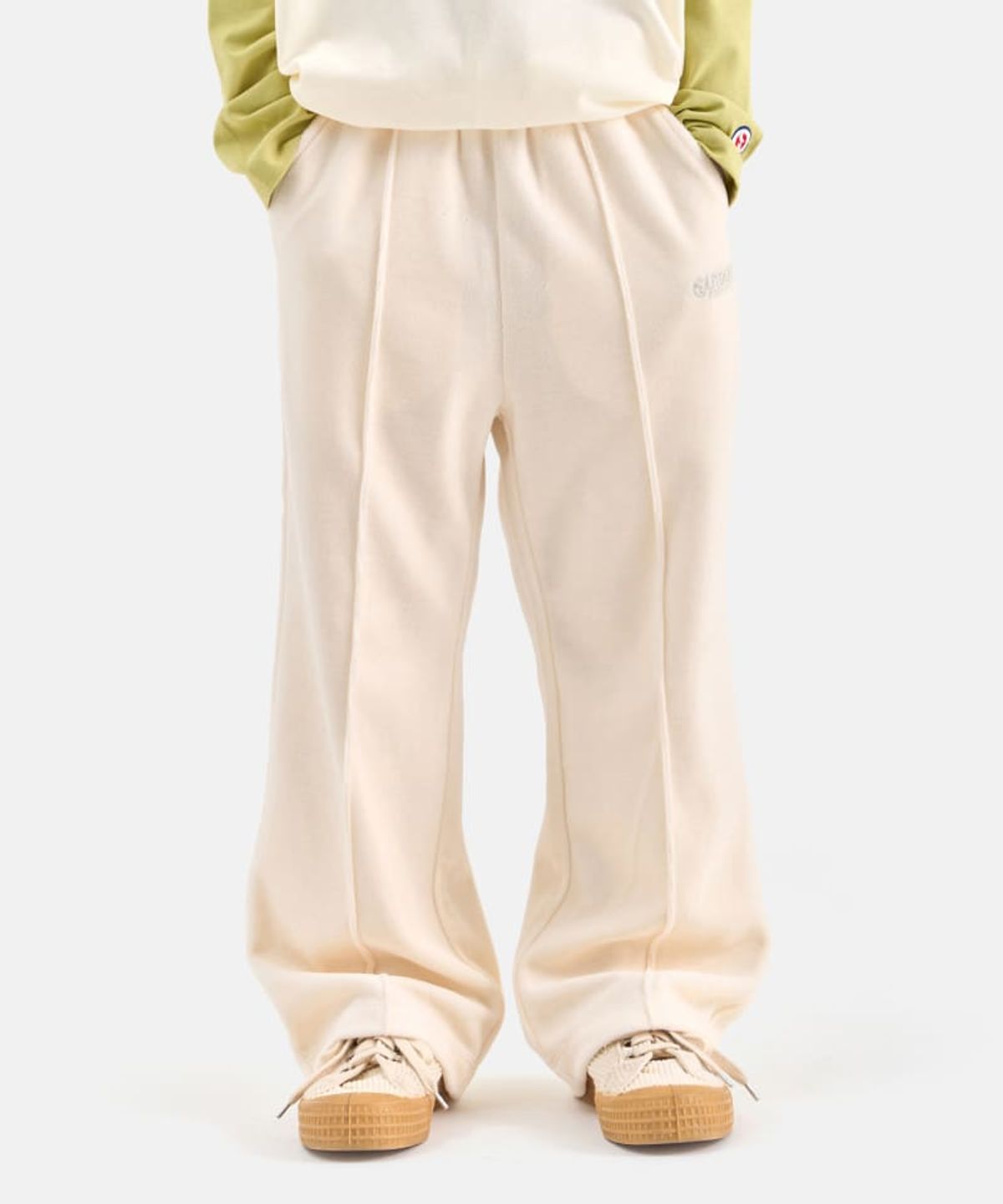 아웃도어 프로덕츠 키즈(OUTDOOR PRODUCTS KIDS) 여아 벨로아 부츠컷 팬츠 (크림) OD253BPT72_CRE