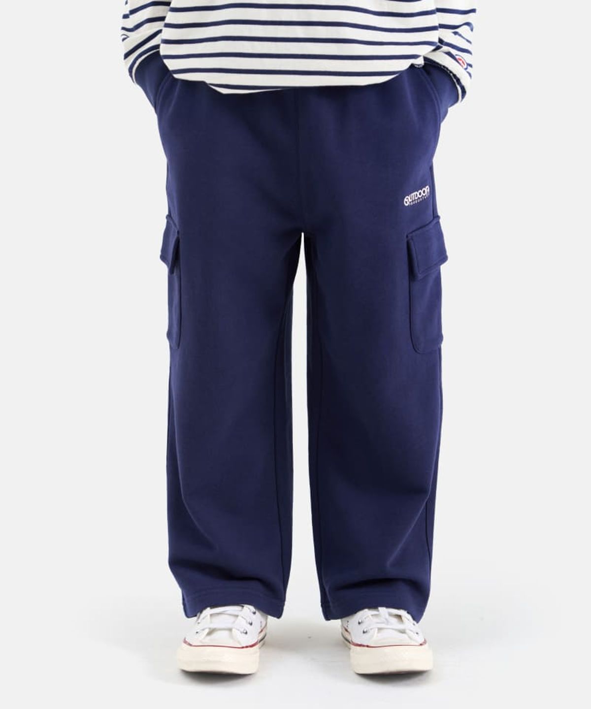 아웃도어 프로덕츠 키즈(OUTDOOR PRODUCTS KIDS) 포켓 스트레이트 팬츠 (네이비) OD253BPT14_NVY