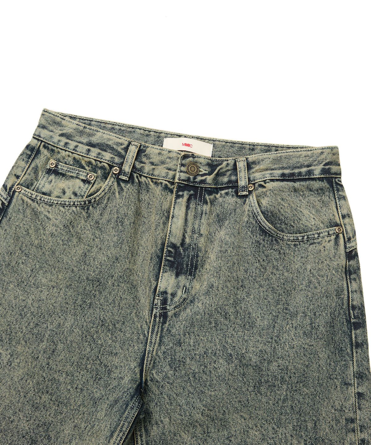 엠엠아이씨(MMIC) ROLLING ACID JEANS (RUSTY BLUE)