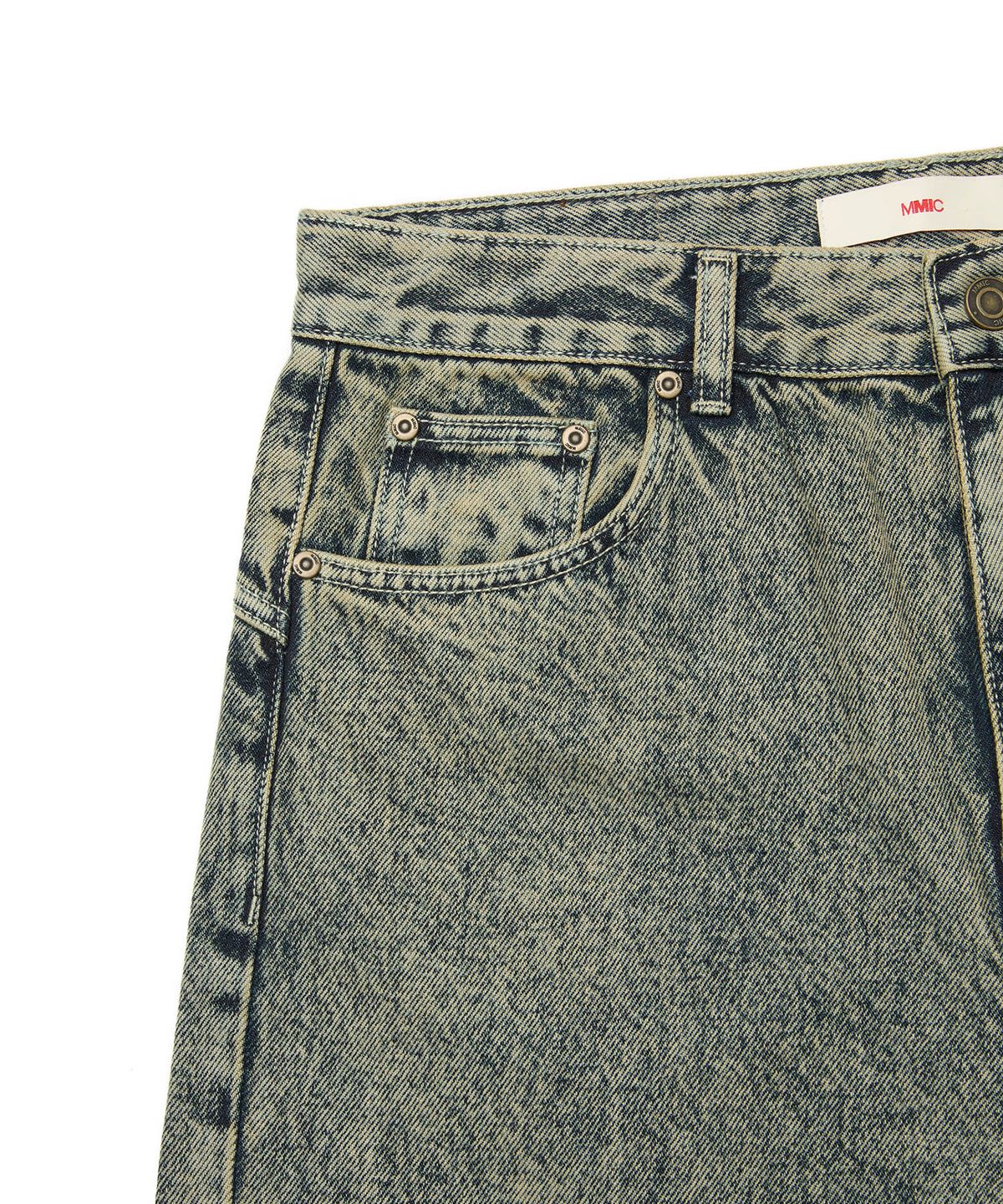 엠엠아이씨(MMIC) ROLLING ACID JEANS (RUSTY BLUE)