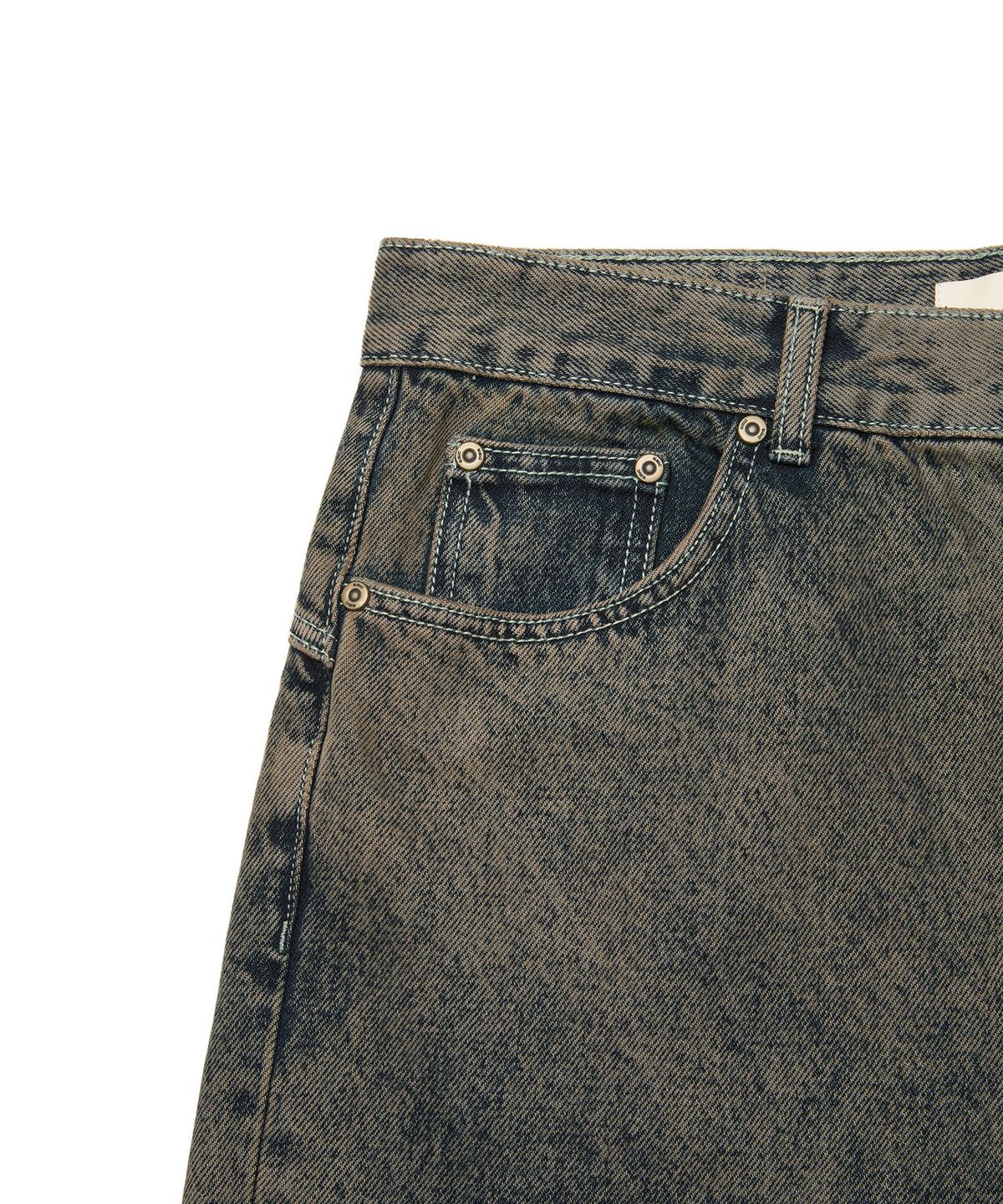 엠엠아이씨(MMIC) ROLLING ACID JEANS (DEEP BLUE)