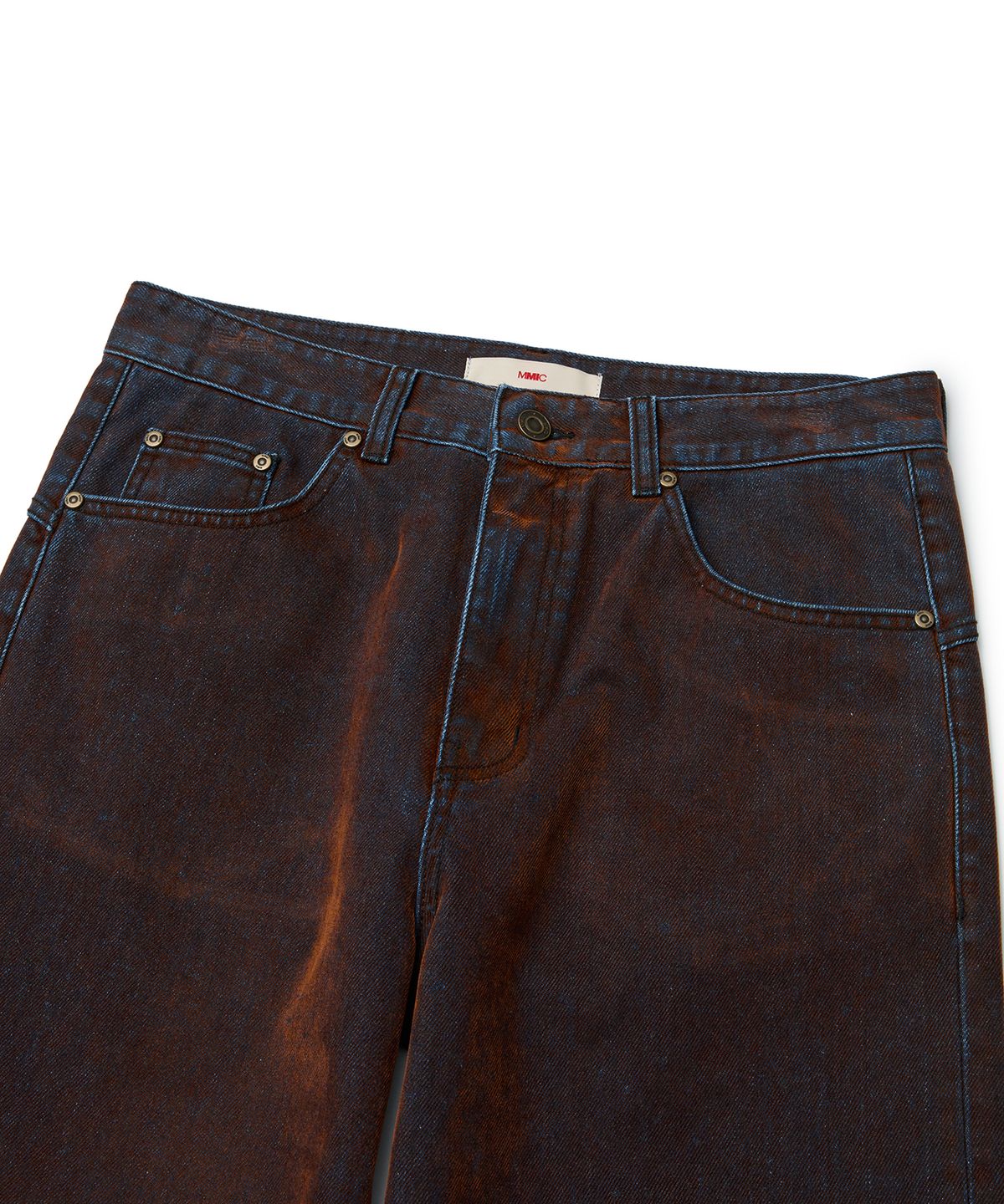 엠엠아이씨(MMIC) SAINT FLARE JEANS (BROWN)