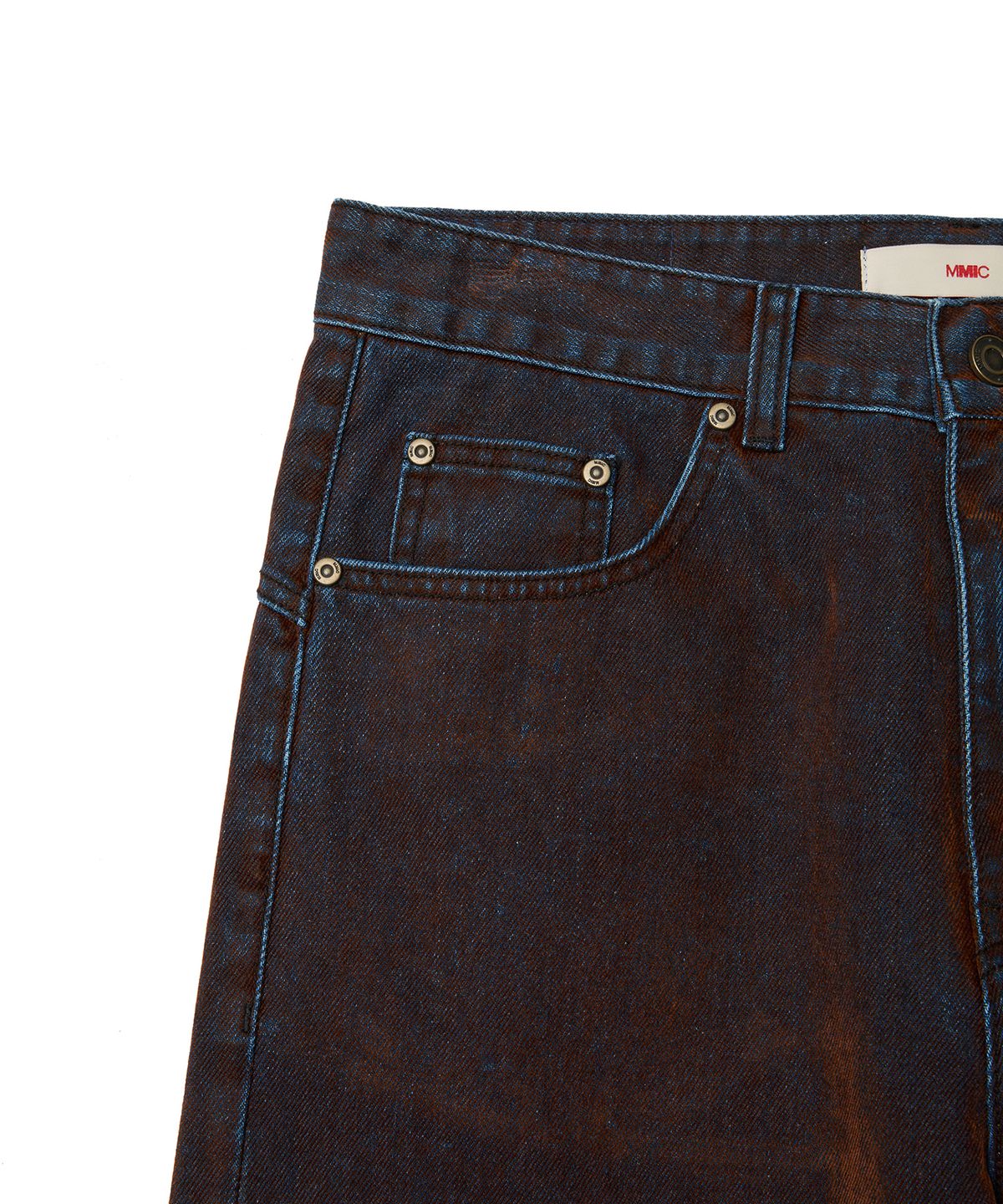 엠엠아이씨(MMIC) SAINT FLARE JEANS (BROWN)