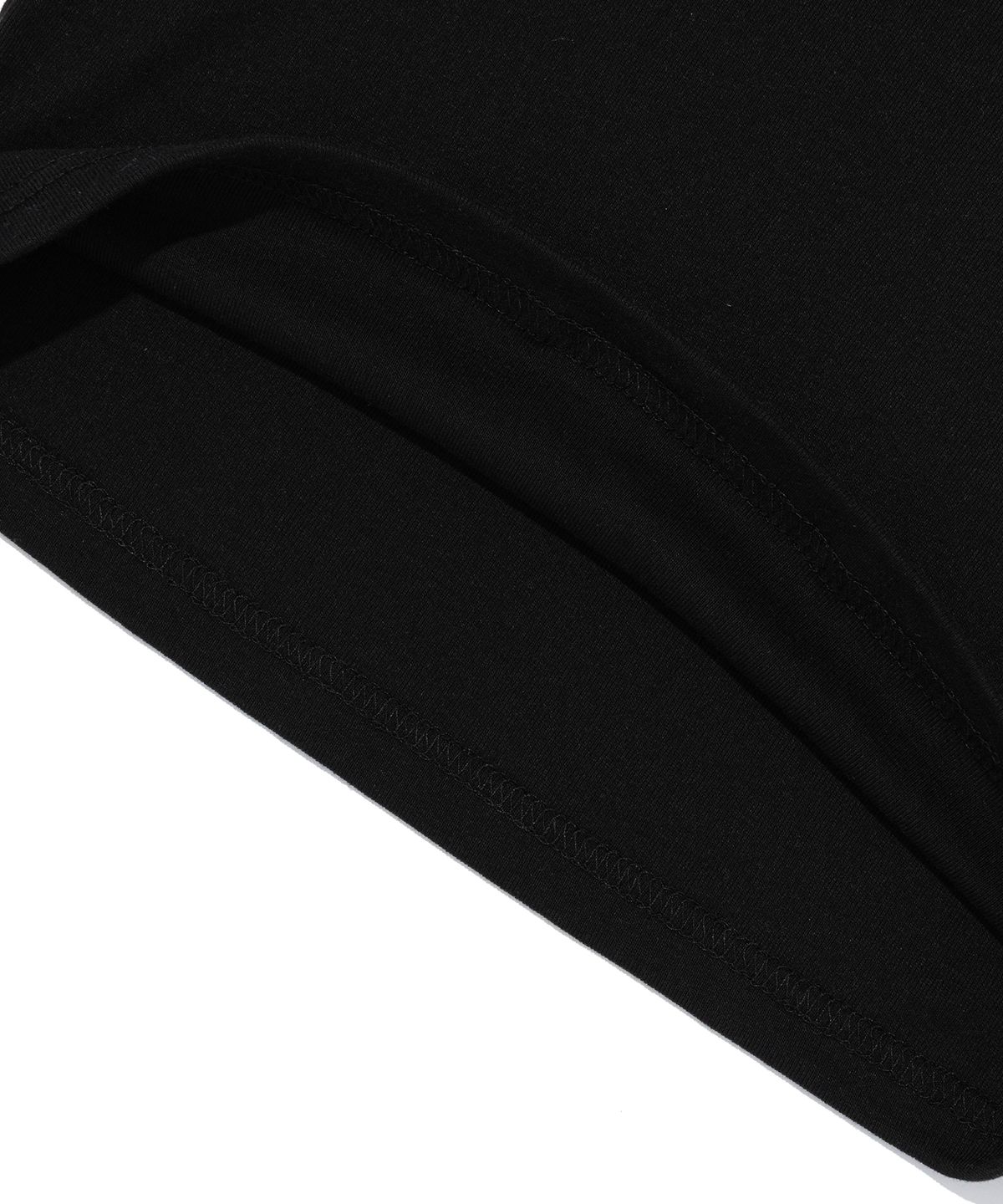 서울어패럴(SEOUL APPAREL) 박스 로고 크롭 반팔 티셔츠 (블랙)