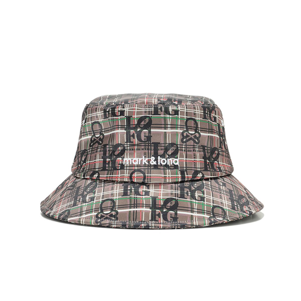 마크앤로나(MARK&LONA) U GN CHECK PATTERN BUCKET HAT LR3YJ03U