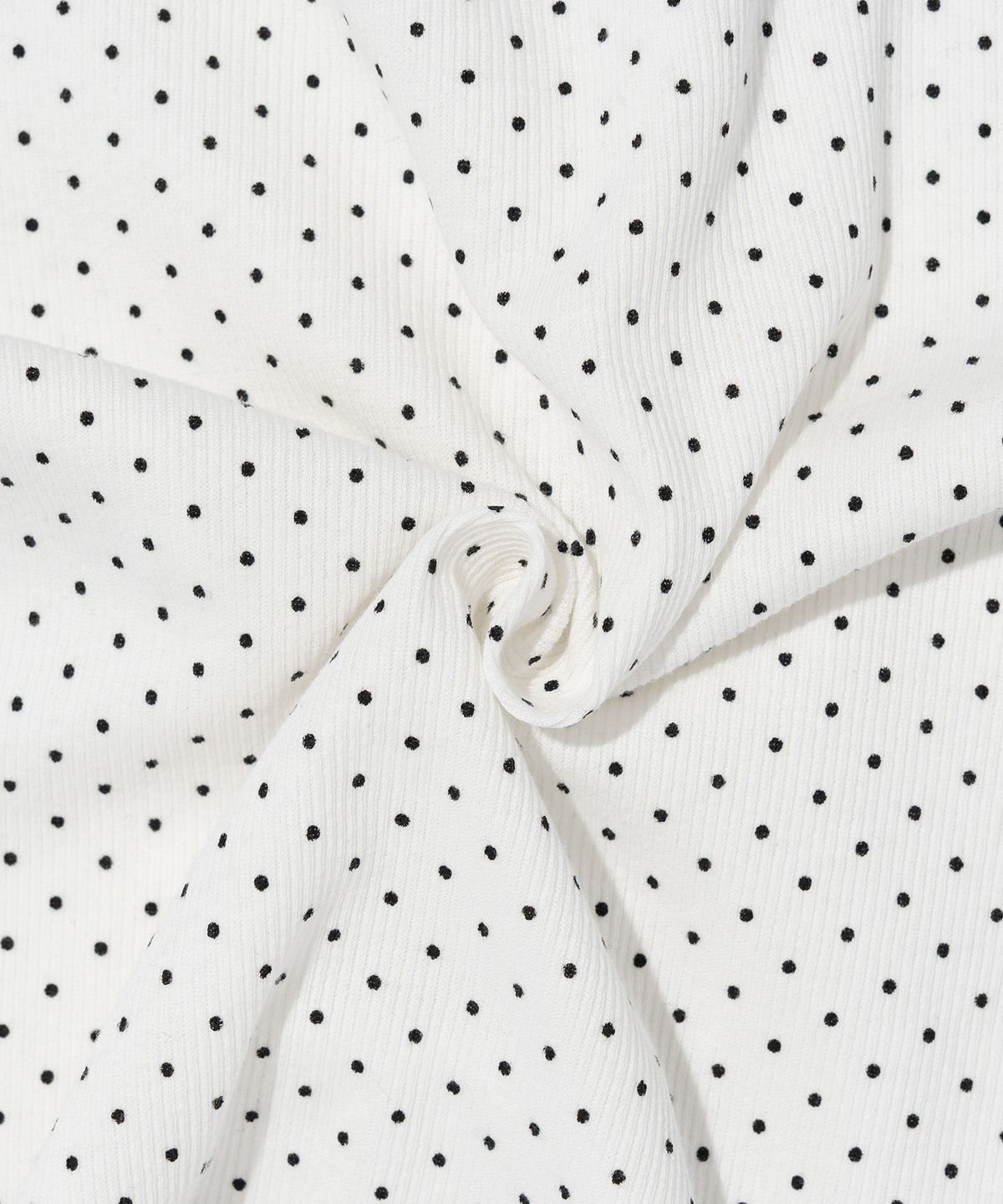 서울어패럴(SEOUL APPAREL) 빅 로고 도트 크롭 반팔 티셔츠 (화이트)