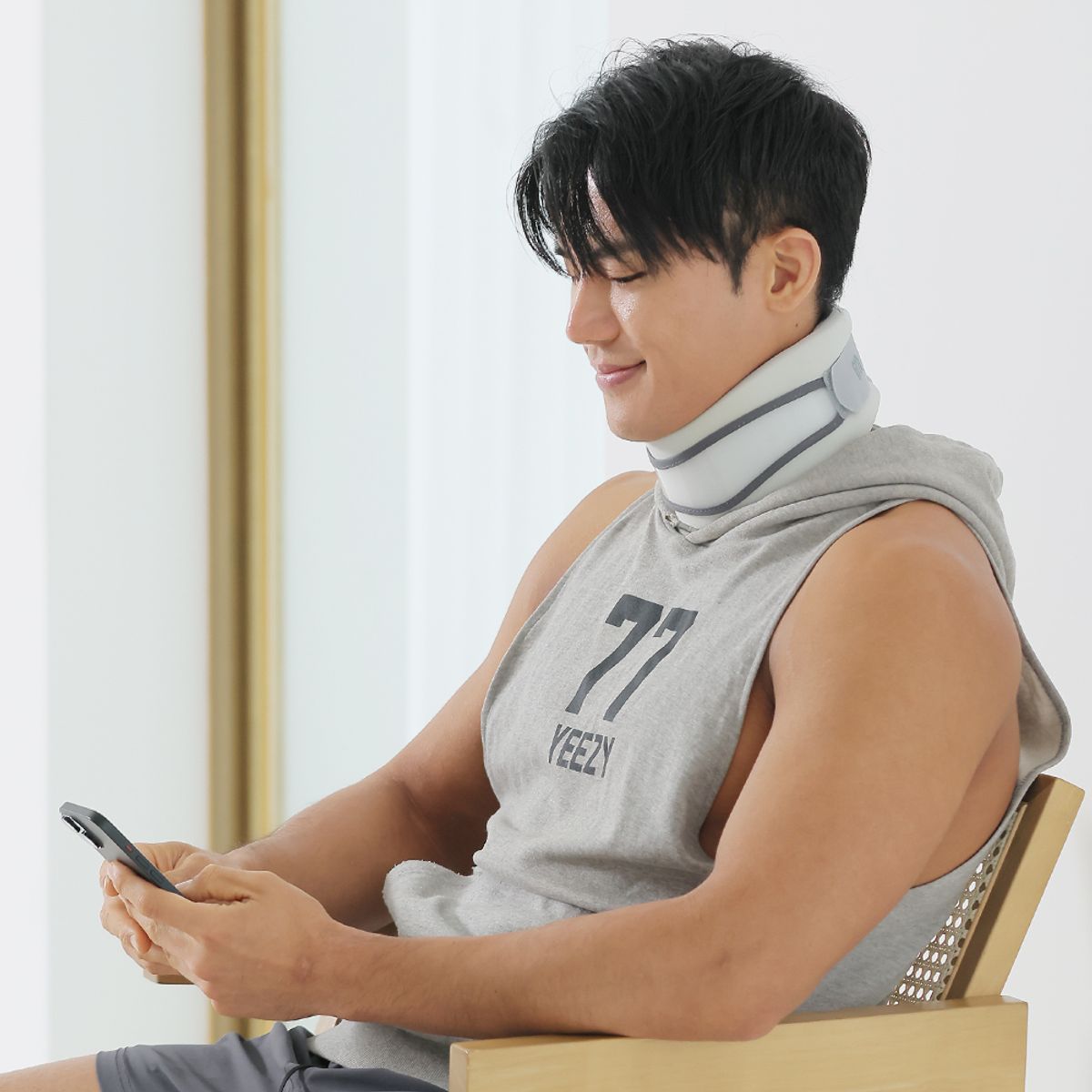 빔핏(BEAMFIT) 거북목 일자목 교정 보호대  NEB-01