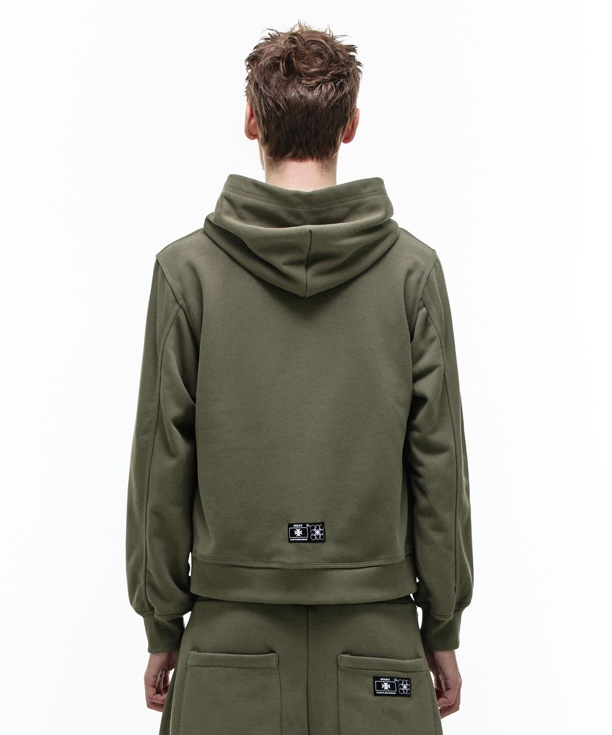 오퍼스 0012(OPUS 0012) Op. 07 BREED-BLACK HOOD-ZIP KHAKI