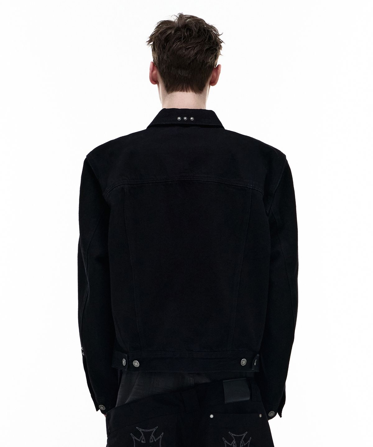 오퍼스 0012(OPUS 0012) Op. 04 SIG DENIM JACKET BLACK