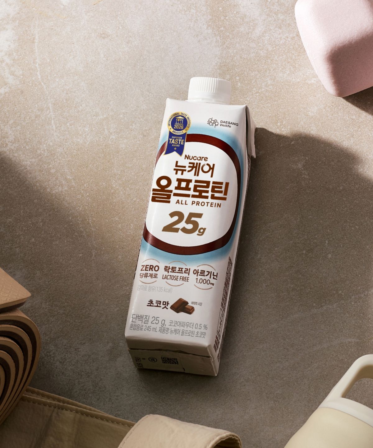 뉴케어(NUCARE) 24팩) 뉴케어 올프로틴 초코 25g 단백질 드링크 245ml