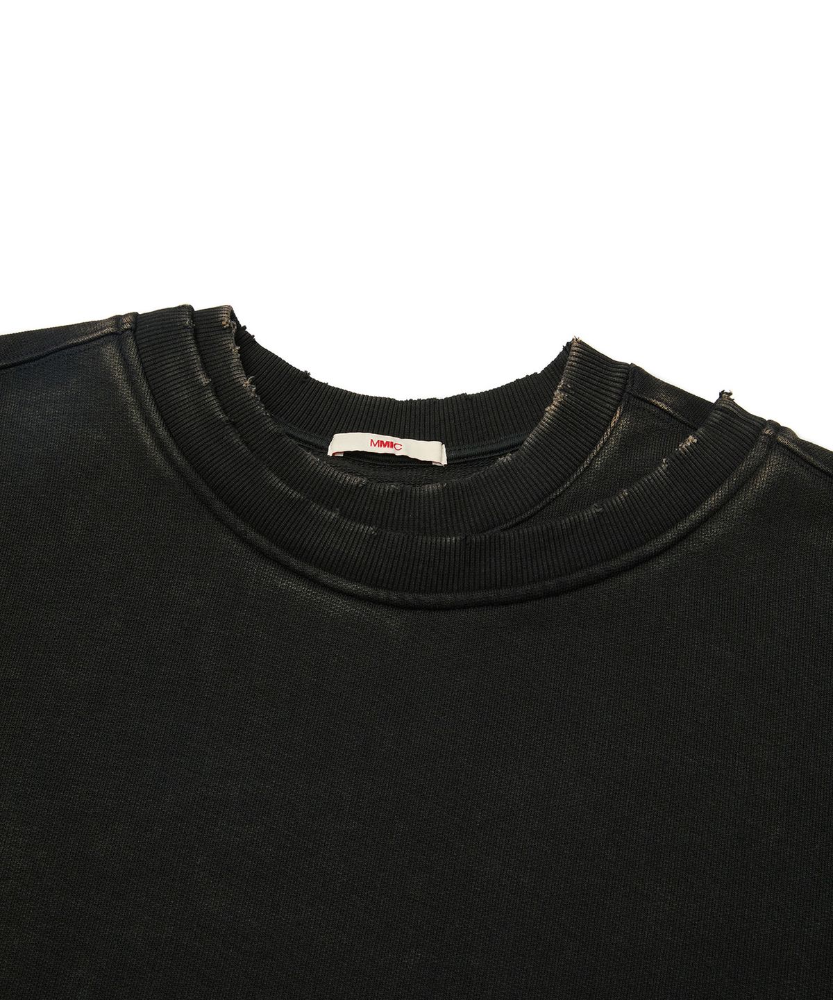 엠엠아이씨(MMIC) DUAL SWEATSHIRT (BLACK)