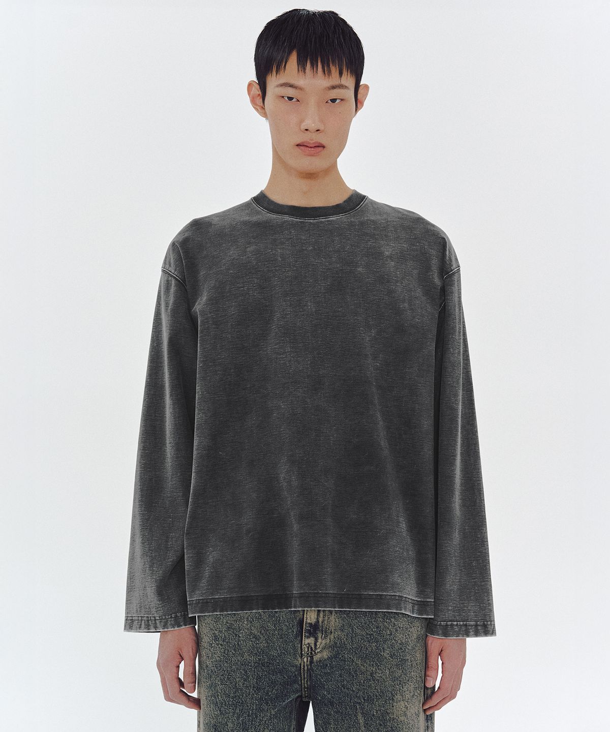 엠엠아이씨(MMIC) VEIL LONG SLEEVE (BLACK)
