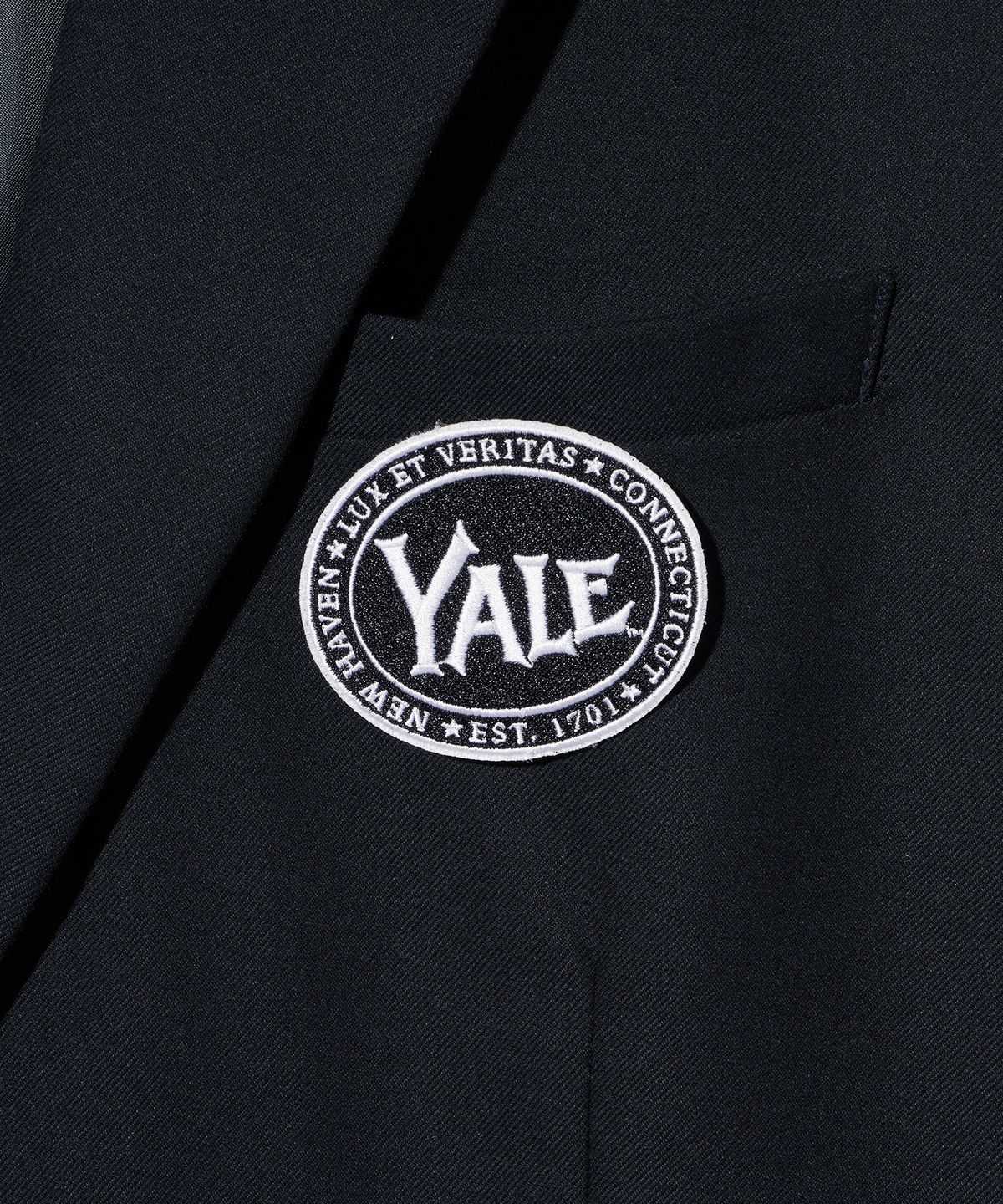 예일(YALE) 클래식 아이비리그 골드 2버튼 블레이저_네이비