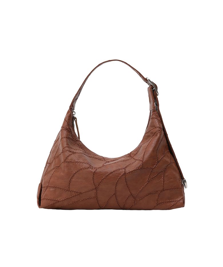 CACTUS HOBO BAG MINI [Brown]