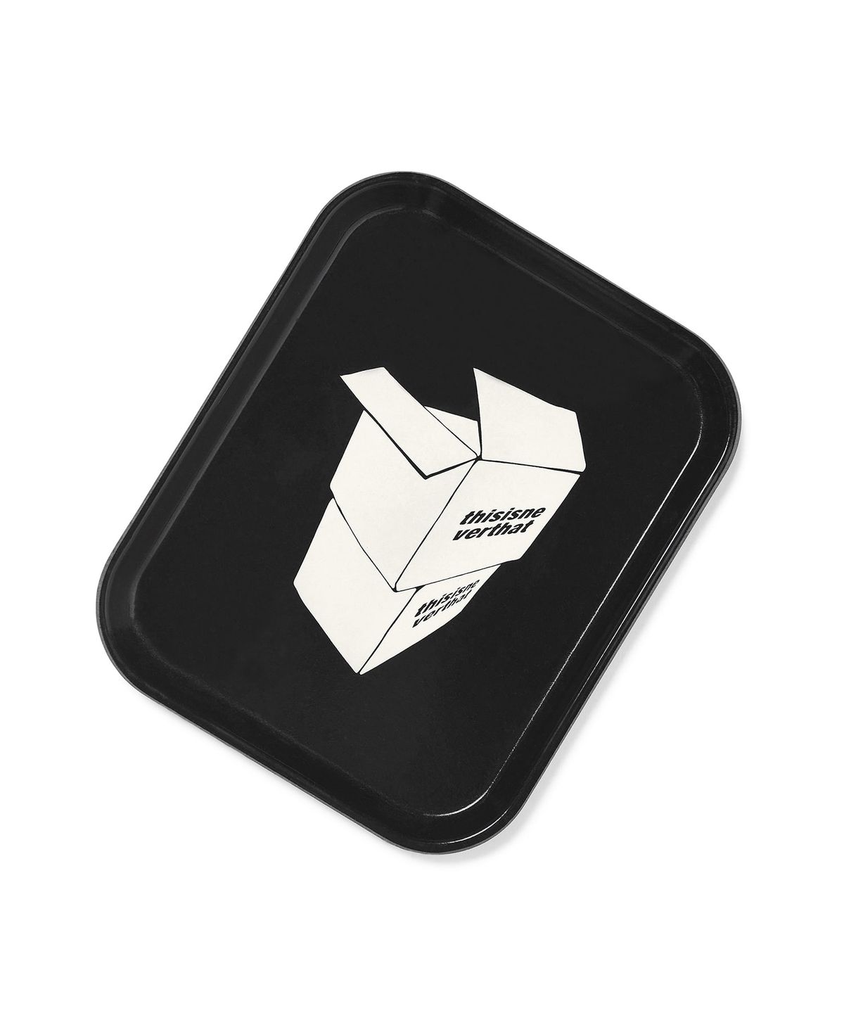 디스이즈네버댓(THISISNEVERTHAT) 2 Parcels Tray Black