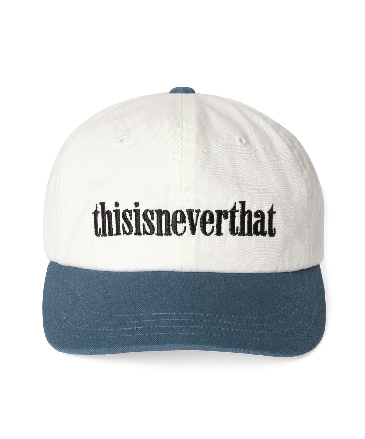 디스이즈네버댓(THISISNEVERTHAT) Onyx Cap White/Blue