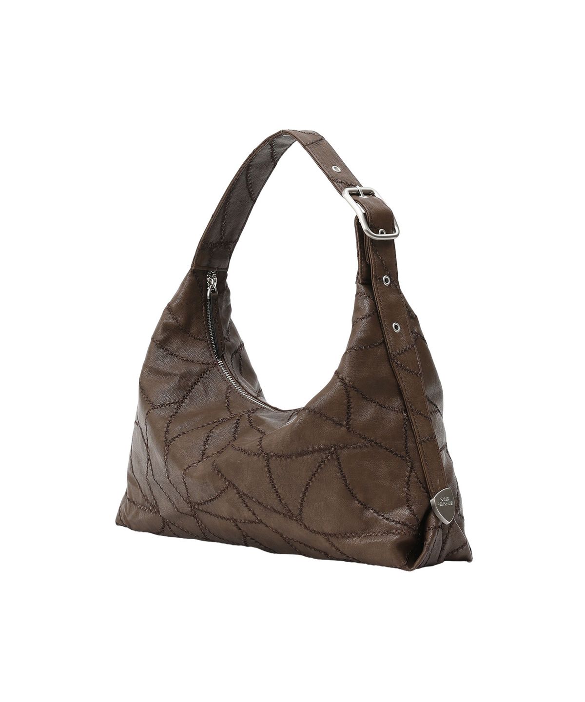 샌드뮤지엄(SAND MUSEUM) CACTUS HOBO BAG MINI [Dark Brown]