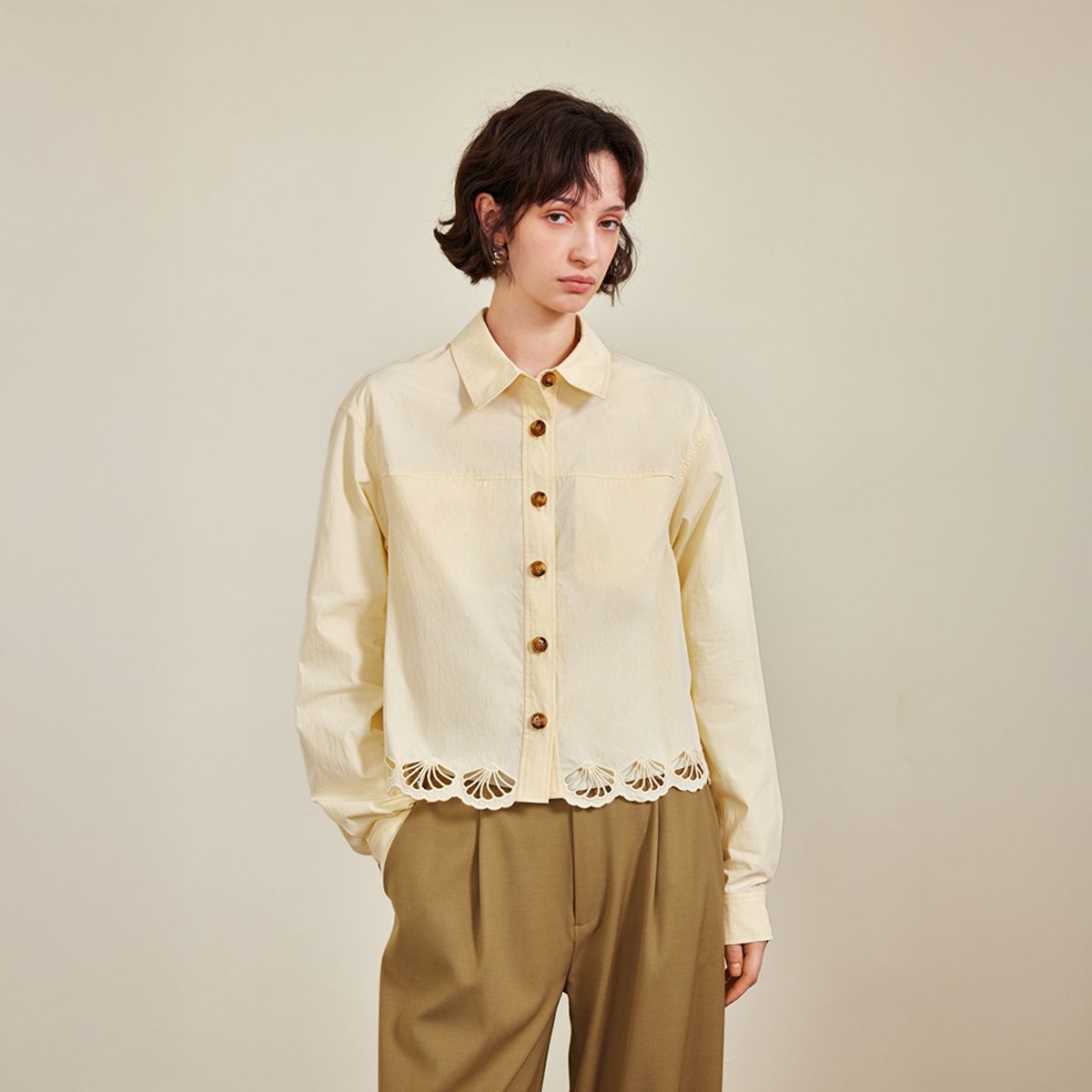 와이와이아이엠(YYIAM) YY_Pre new loose casual shirt jacket_2color