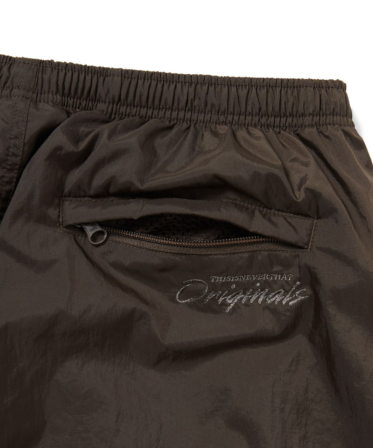 디스이즈네버댓(THISISNEVERTHAT) Originals Warm Up Pant Brown